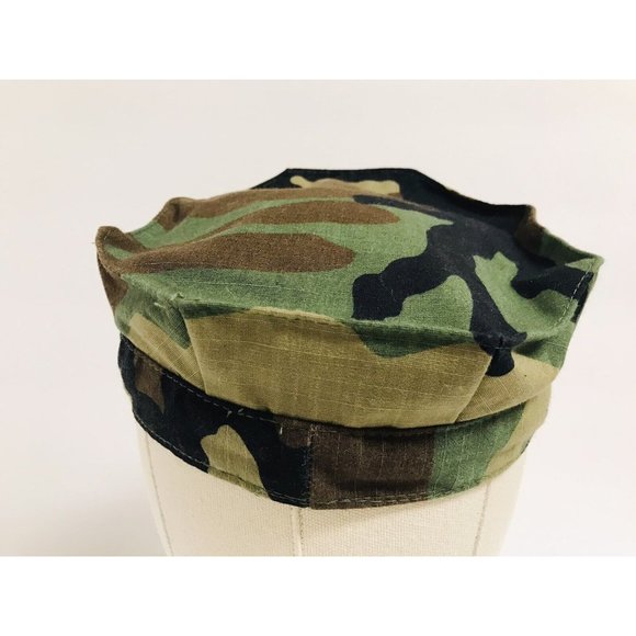 United States Marine Corps USMS Utility Hat Cap Camouflage XS - Picture 4 of 9